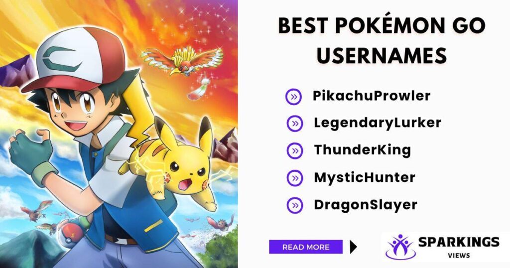 Best Pokémon GO Usernames