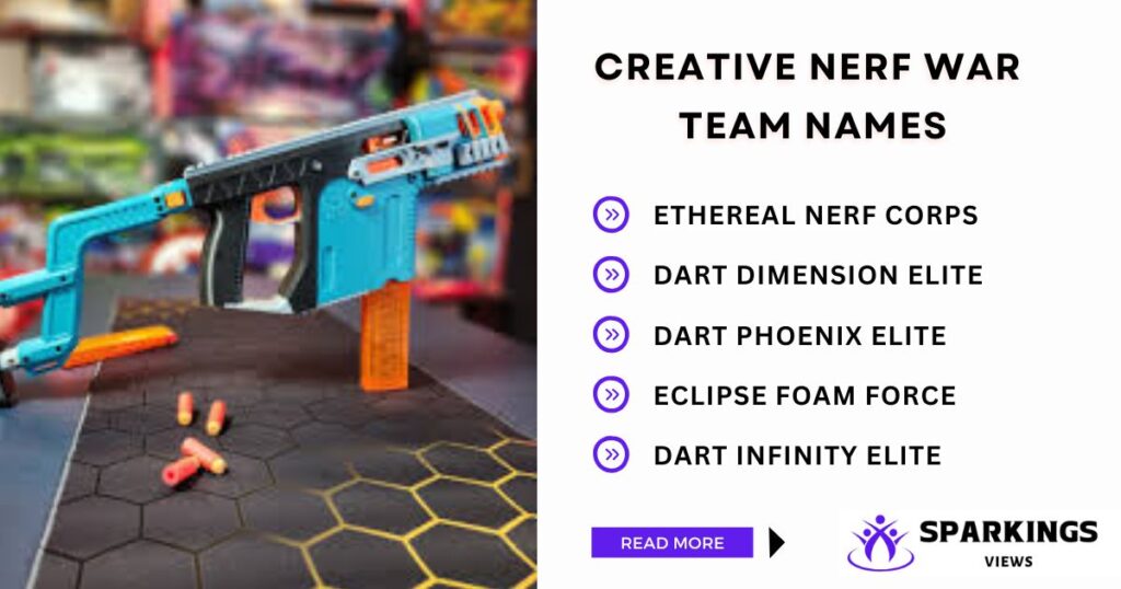 Creative Nerf War Team Names