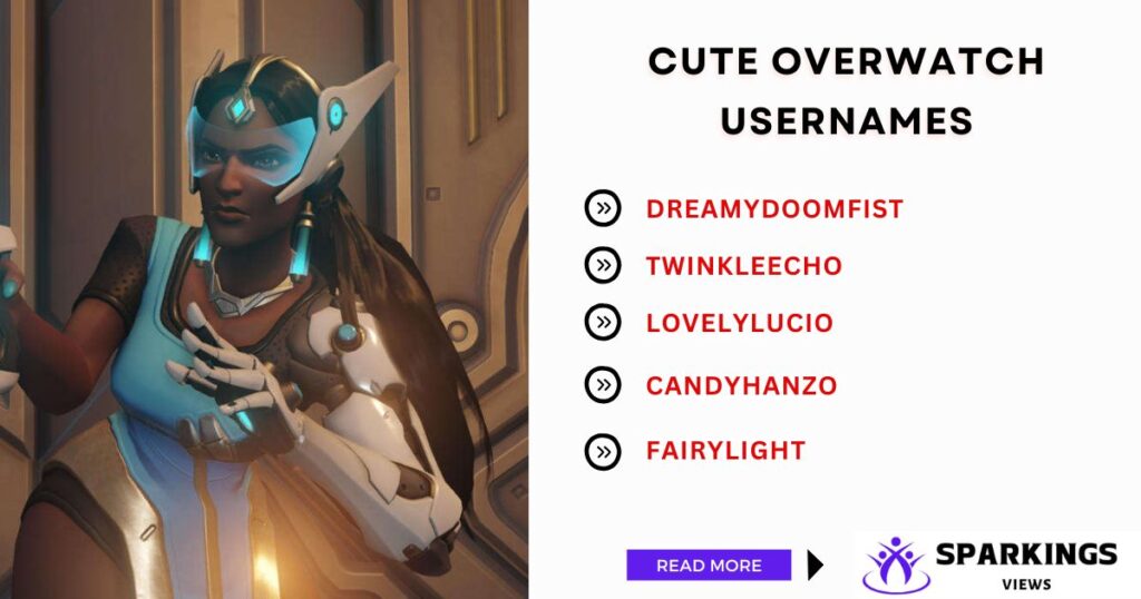 Cute Overwatch Usernames