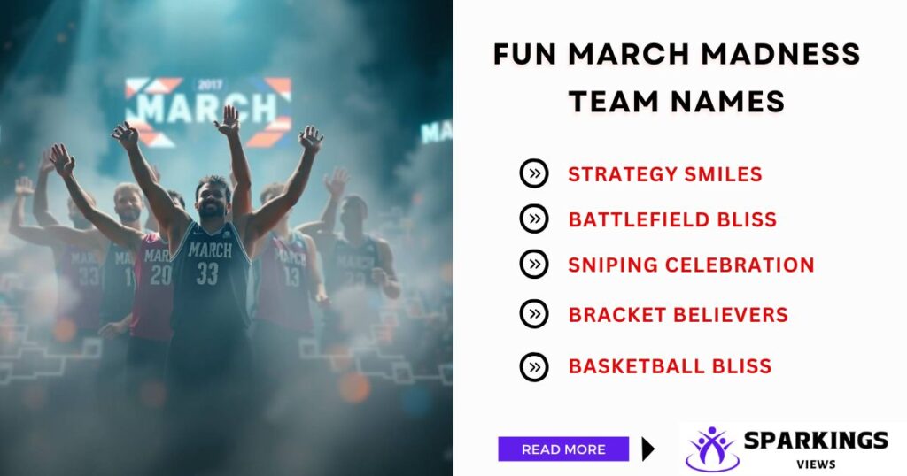 Fun March Madness Bracket Names