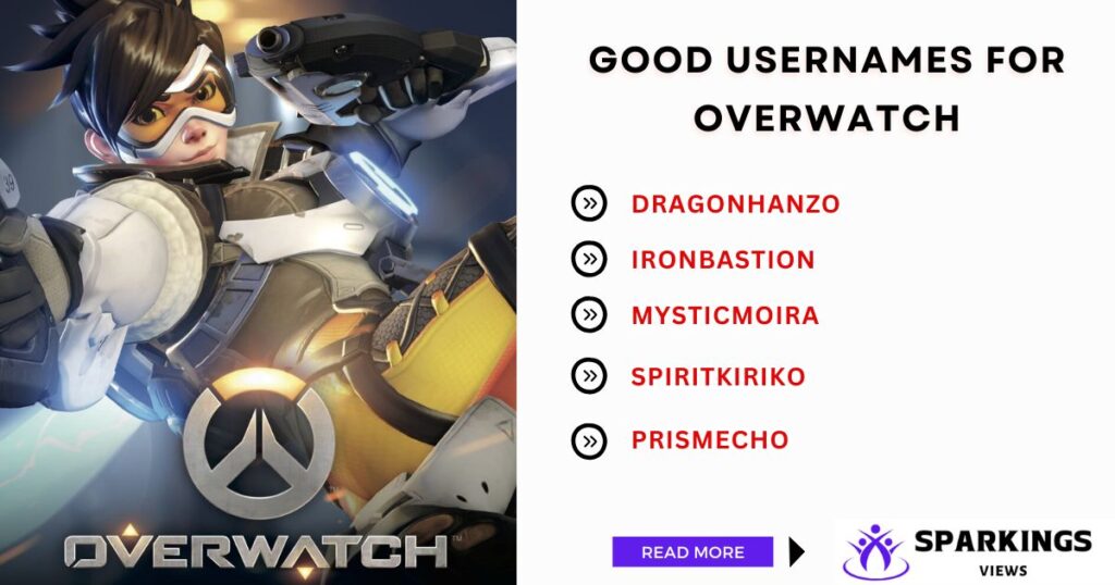 Good Usernames for Overwatch