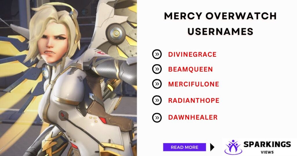 Mercy Overwatch Usernames