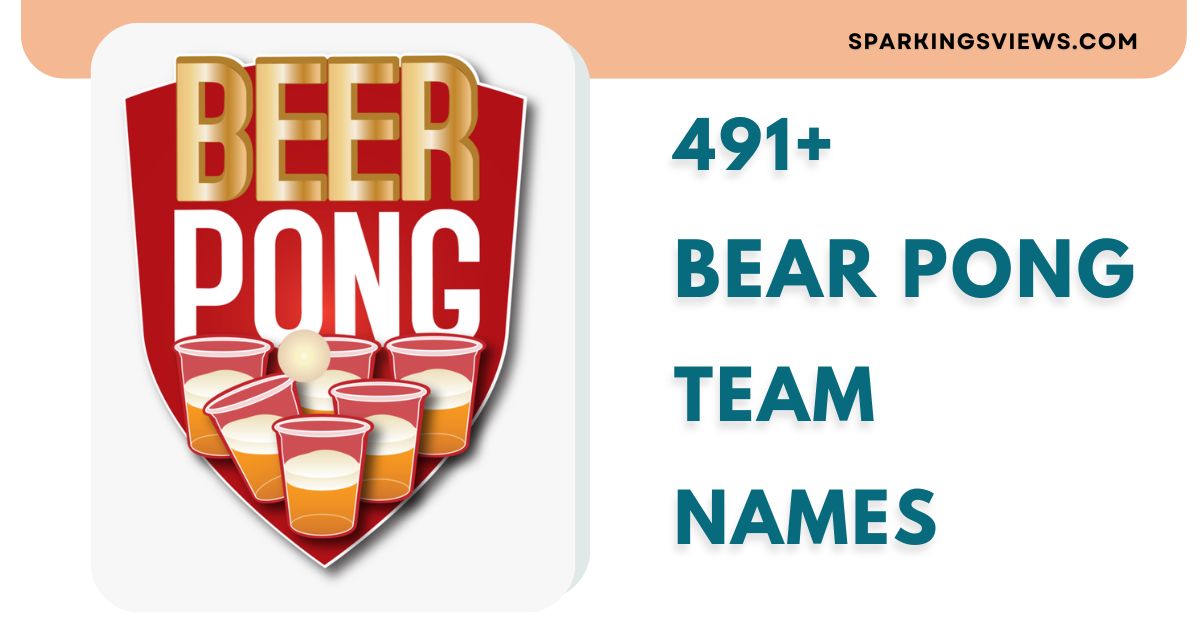 491+ Beer Pong Team Names That Brew Victory